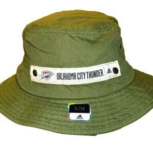 Oklahoma CIty Thunder Adidas Mens Bucket Hat sz. Small/Medium New NBA
